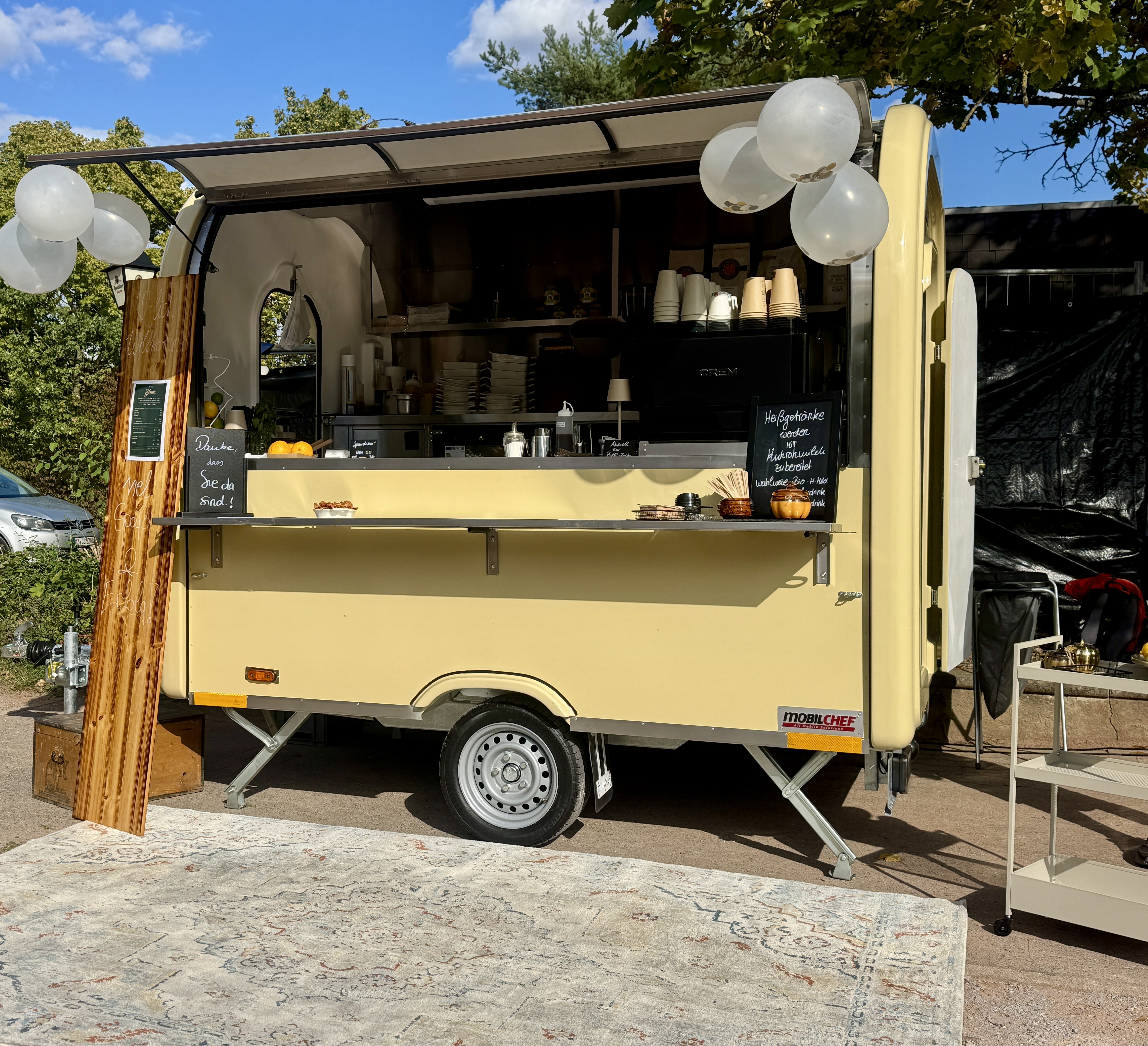Fine Blends Kaffee-Trailer